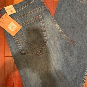 Men’s True Religion Straight Red Jeans